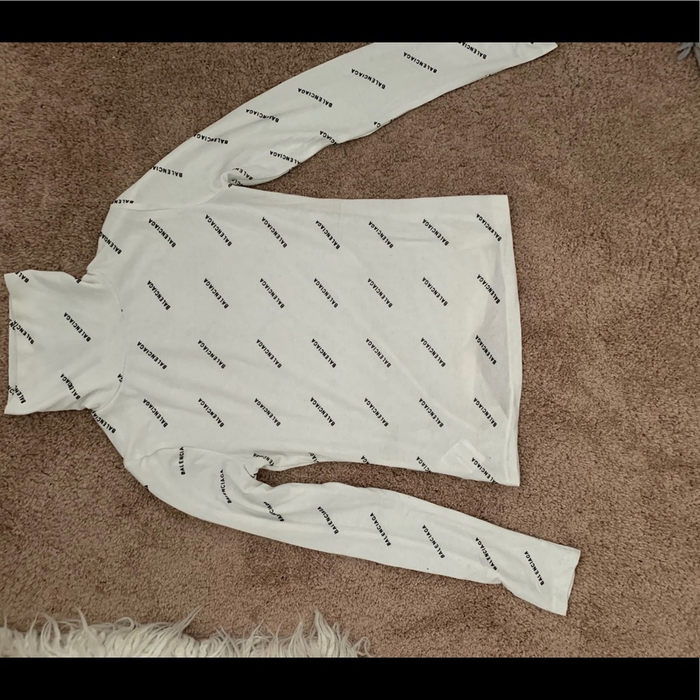 BALENCIAGA STRETCH-COTTON TURTLENECK